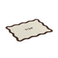 Wavy Challah Cover - Cream &amp; Brown