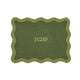 Wavy Challah Cover - Green