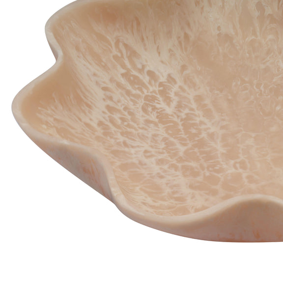 Mera Grapefruit Pink Resin Star Tray