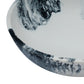 Mera Resin Serving Bowl - Black and White