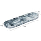 Mera Black &amp; White Long Resin Serving Platter