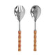 Bamboozled Stainless Steel Salad Serving Spoons - Set of 2