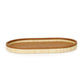 Hakiri Natural Raffia Contract-Grade Storage Tray - Large