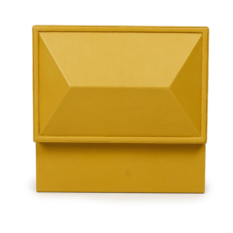 Knox Mustard Yellow Vegan Leather Contract-Grade Jewelry Box