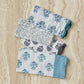 Crissy Cotton Canvas Printed Napkins - Set of 4 - Blue Vintage Floral