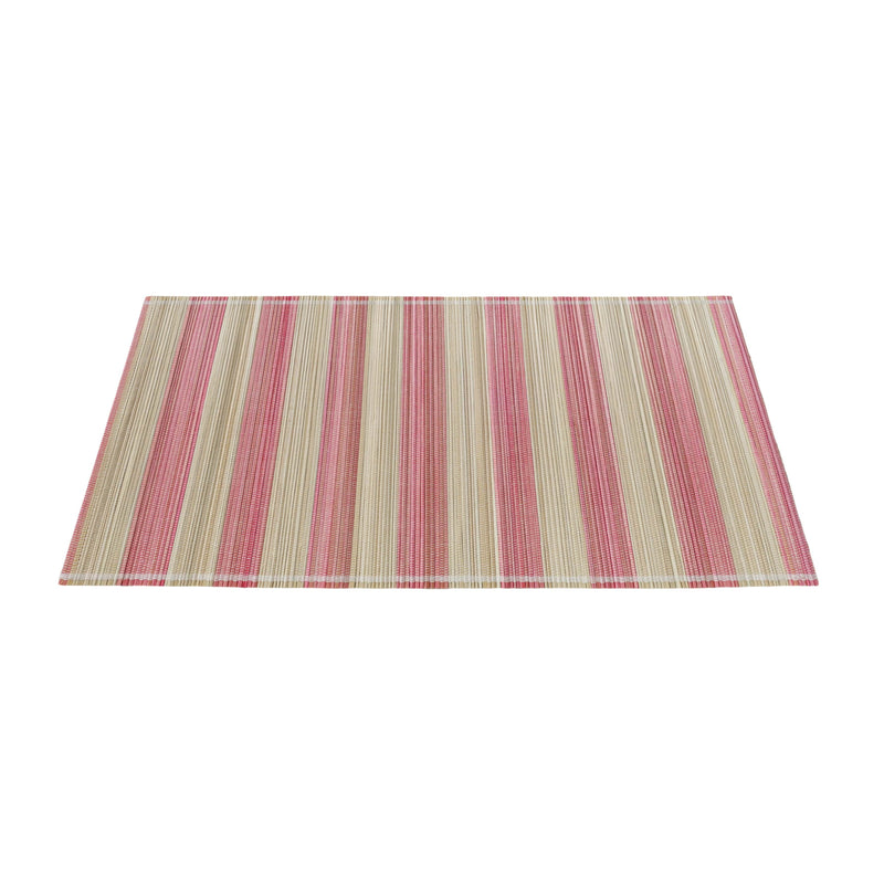 Jora Faded Bamboo Placemat - Set of 4 - Pink