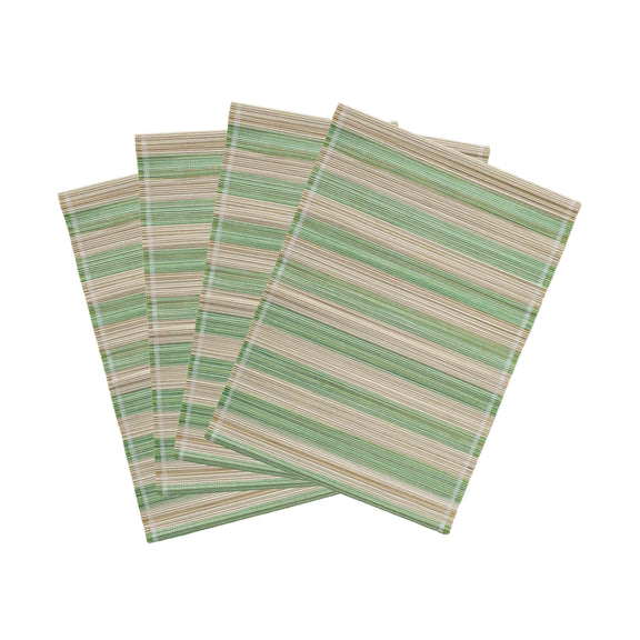 Jora Faded Bamboo Placemat - Set of 4 - Green