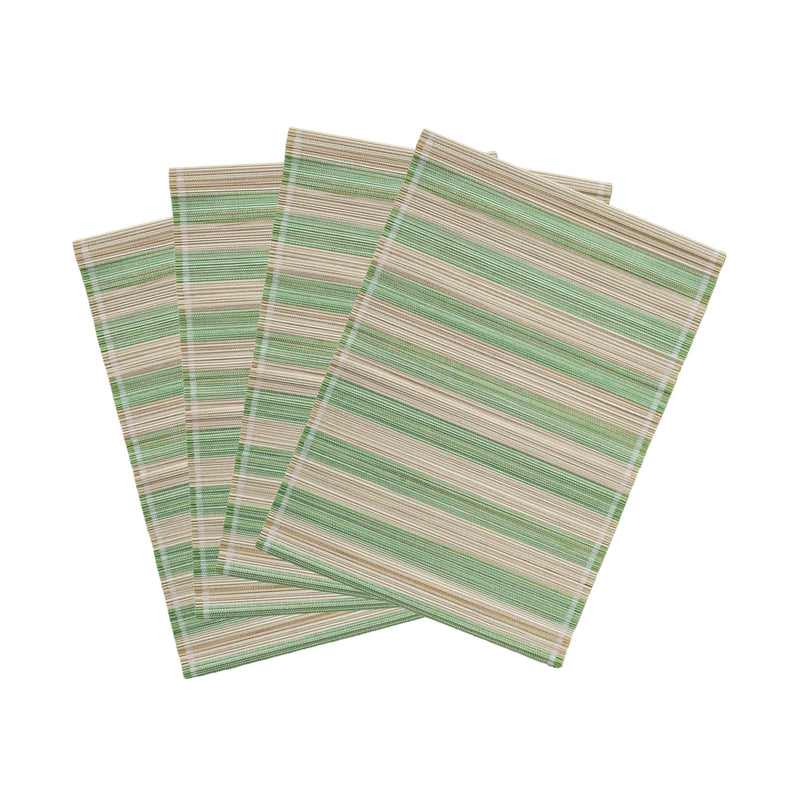 Jora Faded Bamboo Placemat - Set of 4 - Green