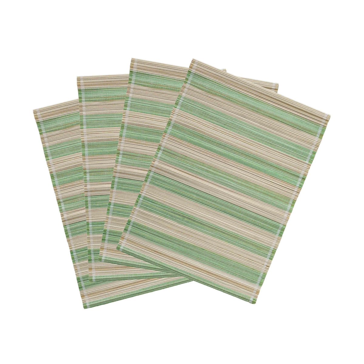 Jora Faded Bamboo Placemat - Set of 4 - Green