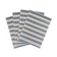 Jora Faded Bamboo Placemat - Set of 4 - Blue