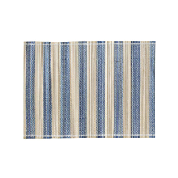 Jora Faded Bamboo Placemat - Set of 4 - Blue
