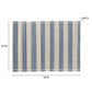 Jora Faded Bamboo Placemat - Set of 4 - Blue