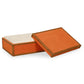 Acre Orange Cotton Jute Contract-Grade Jewelry Box