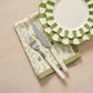 Dolce Natural Cotton Napkin - Set of 4 - Olive Green