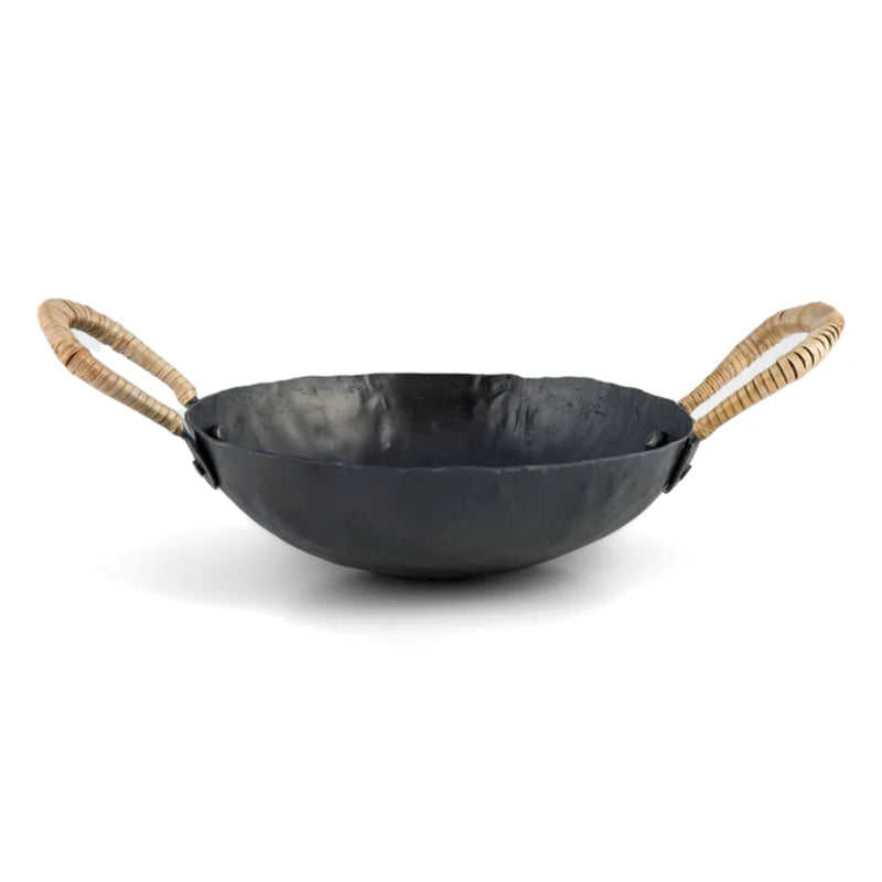Verma Black Hammered Iron Catchall