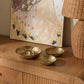 Shah Antique Brass Hammered Iron Catchall Round Bowls - Set of 3