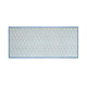 Dolce Natural Cotton Table Cloth - Baby Blue / 70" x 160"