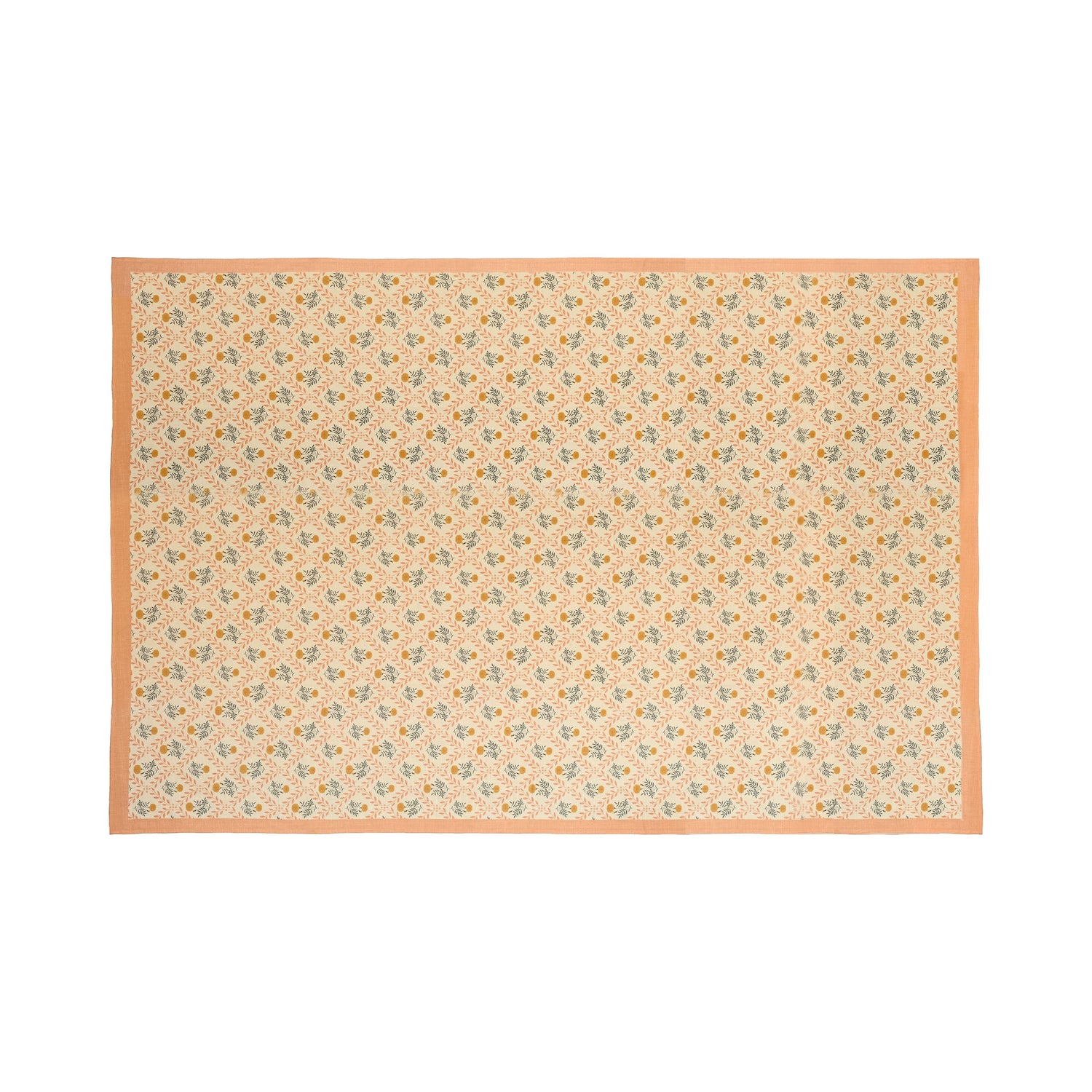 Dolce Natural Cotton Table Cloth - Blush / 70" x 120"