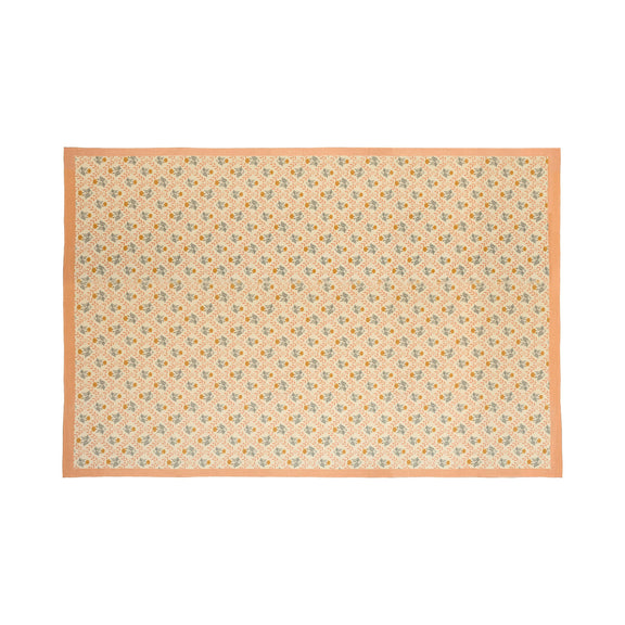 Dolce Natural Cotton Table Cloth - Blush / 70" x 120"