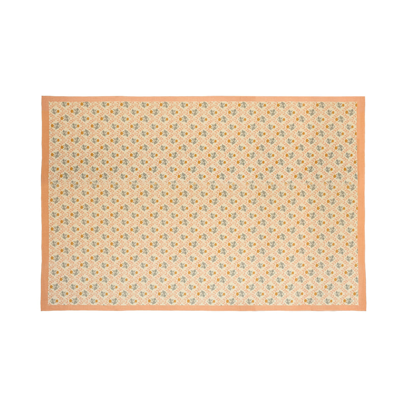 Dolce Natural Cotton Table Cloth - Blush / 70" x 120"