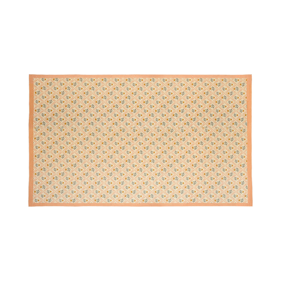 Dolce Natural Cotton Table Cloth - Blush / 70" x 140"