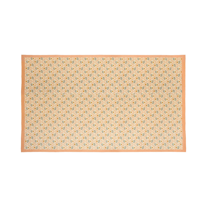 Dolce Natural Cotton Table Cloth - Blush / 70" x 140"