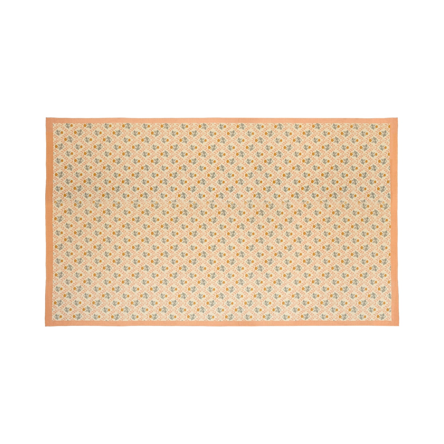 Dolce Natural Cotton Table Cloth - Blush / 70" x 140"
