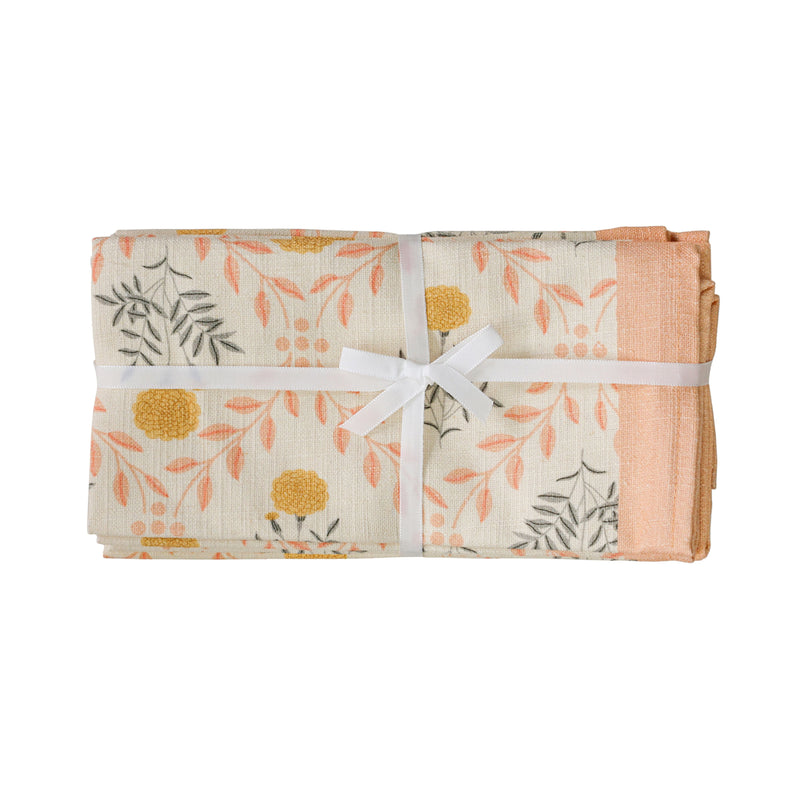 Dolce Natural Cotton Napkin - Set of 4 - Blush