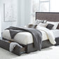 Oxford Full-Size Storage Bed in Dolphin