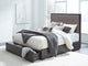 Oxford California-King Storage Bed in Dolphin