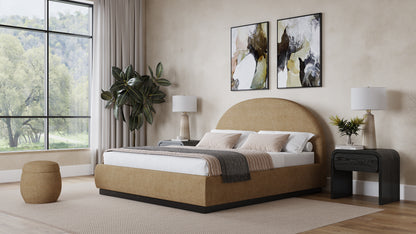 Flex Upholstered Bed in Porcini Chenille (2026)