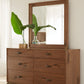 Adler Six Drawer Dresser in Natural Walnut (2024)
