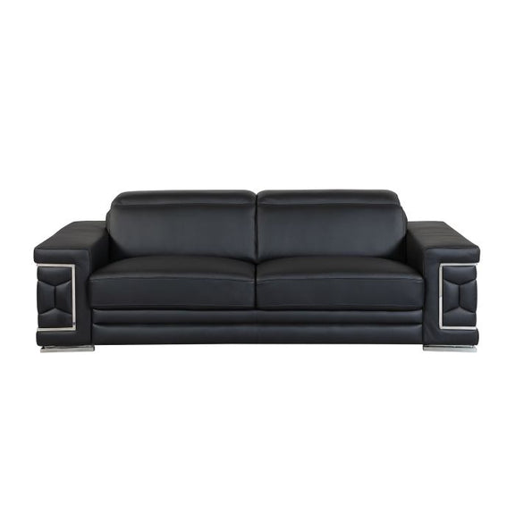 692 DivanItalia Camel Sofa with Adjustable Headrest in Top-Grain Italian Leather– view 11

