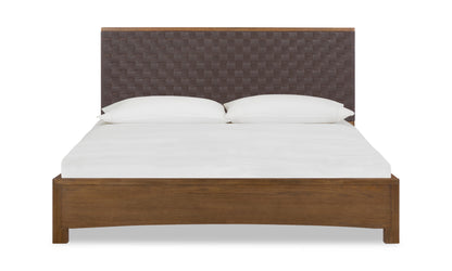 Arden Pfm Bed - Dk Ch/T Bwn
