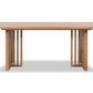Tanner Dining Table - Flaxen