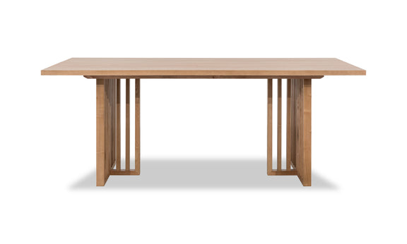 Tanner Dining Table - Flaxen