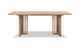 Tanner Dining Table - Flaxen