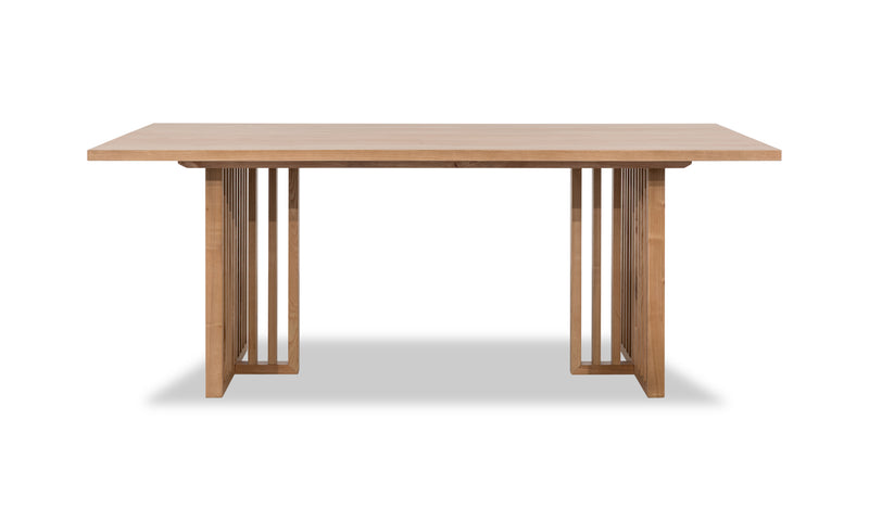 Tanner Dining Table - Flaxen