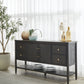 Rockport Four Drawer Two Door Sideboard in Yin