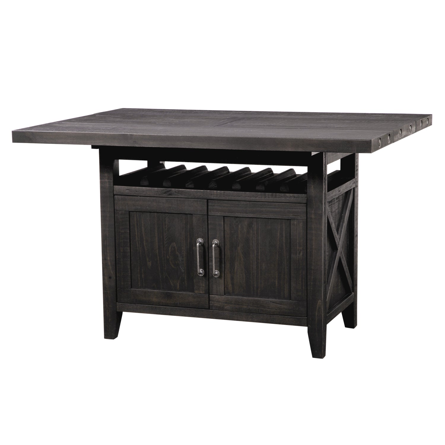 Yosemite Counter Height Rectangular Extension Table in Cafe