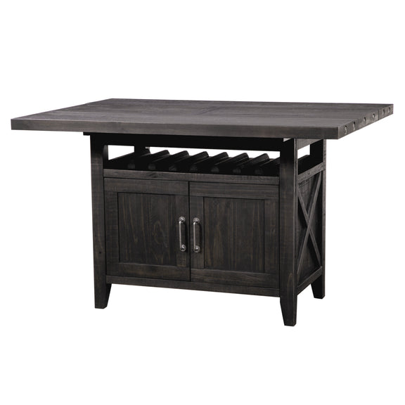 Yosemite Counter Height Rectangular Extension Table in Cafe