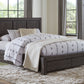 Meadow Full-Size Solid Wood Storage Bed in Graphite