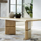 Nia Rectangular Acacia Wood Dining Table in Lioness