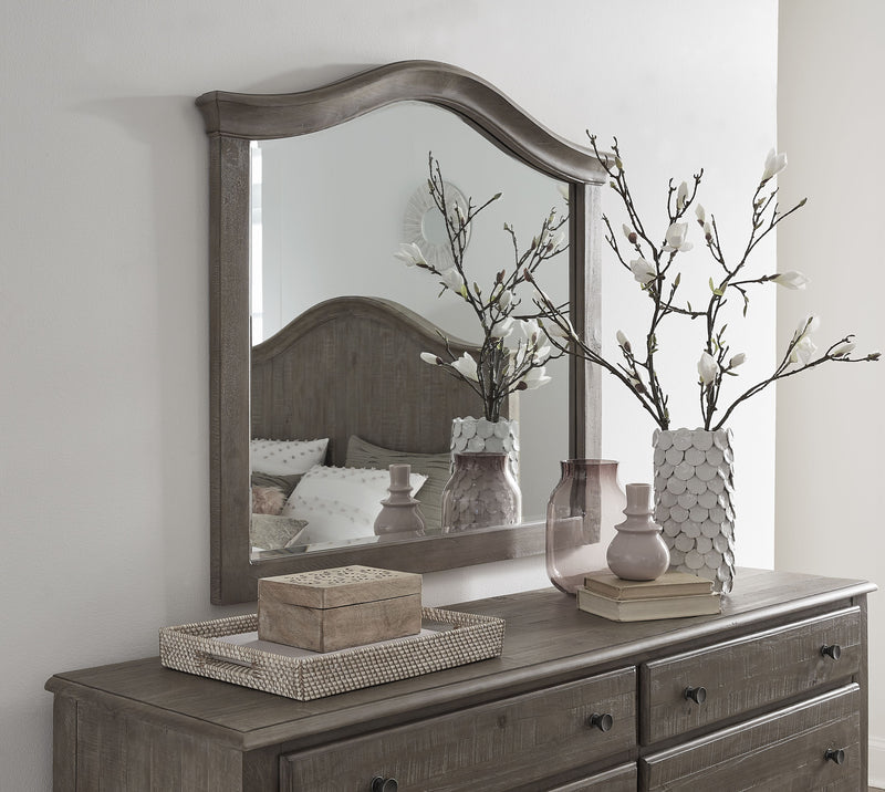 Ella Mirror in Camel