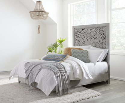 Boho Chic Bed in Washed White