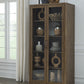 Arden Curio Cabinet - Tvn Brwn