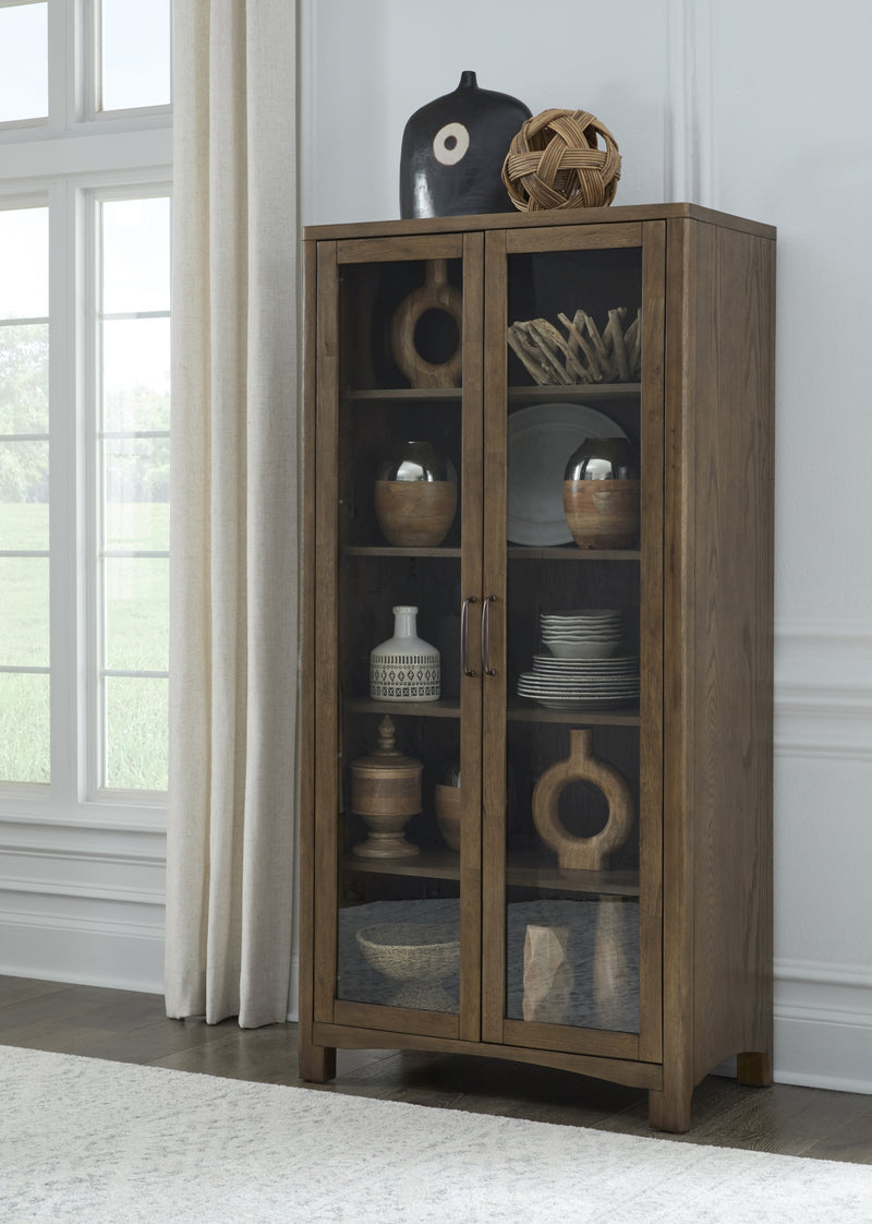 Arden Curio Cabinet - Tvn Brwn
