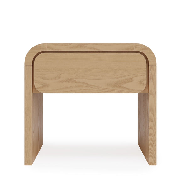 Elora 1-Drw Nightstand - Timber