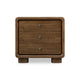 Boka Three Drawer Acacia Wood Nightstand in Impala