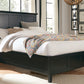 Paragon California King-size Panel Bed in Black